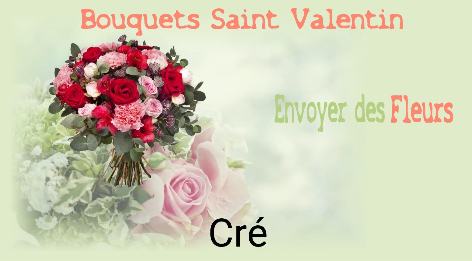 Roses de Saint-Valentin livrées à Cré
